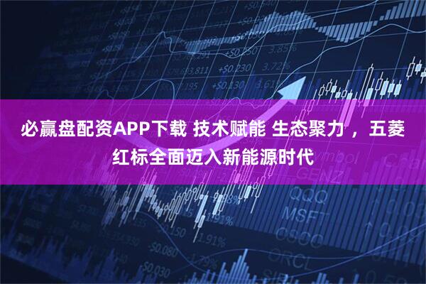 必赢盘配资APP下载 技术赋能 生态聚力 ,五菱红标全面迈入新能源时代